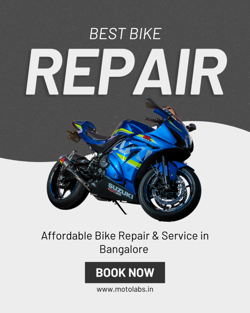 at your doorstep so you can just give us a call and our mechanics will be available for your two-wheeler service at your home.